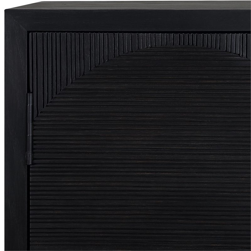 Uttermost Beswick Black 2 Door Cabinet