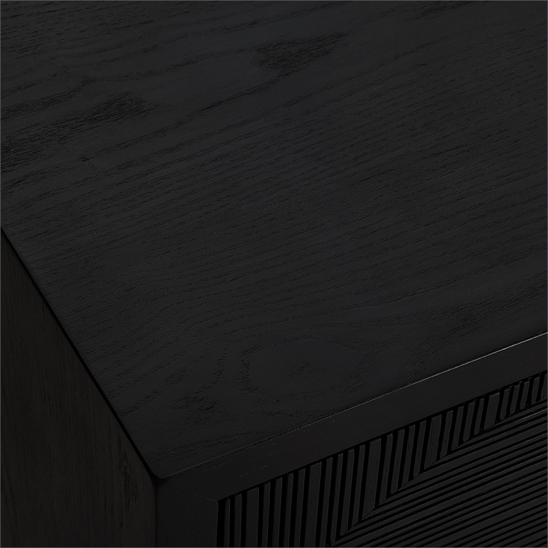 Uttermost Beswick Black 2 Door Cabinet