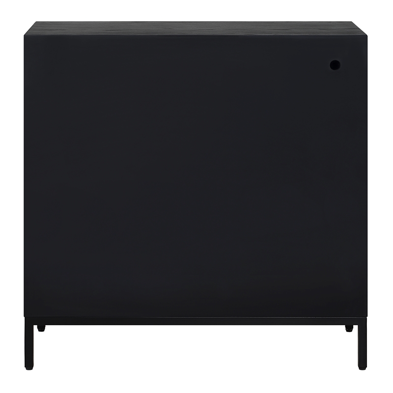 Uttermost Beswick Black 2 Door Cabinet