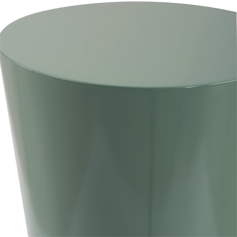 Uttermost Sabetha High Gloss Drink Table in Blue