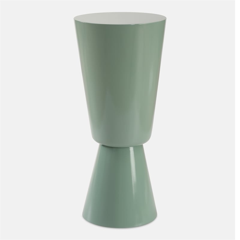 Uttermost Sabetha High Gloss Drink Table in Blue