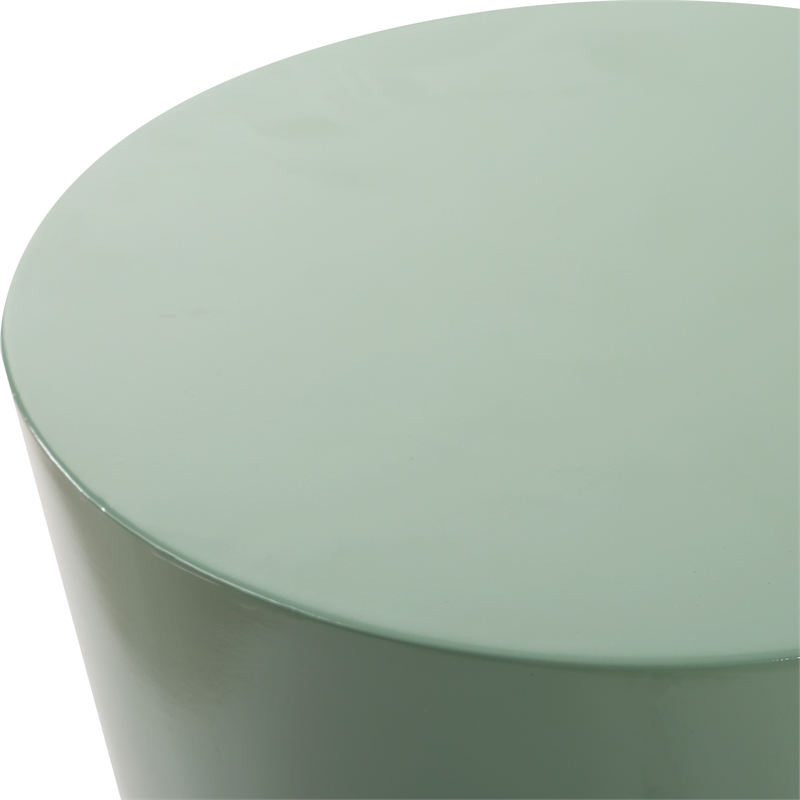 Uttermost Sabetha High Gloss Drink Table in Blue