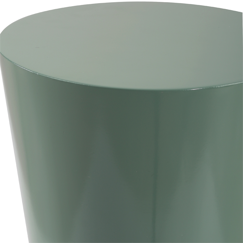 Uttermost Sabetha High Gloss Drink Table in Blue