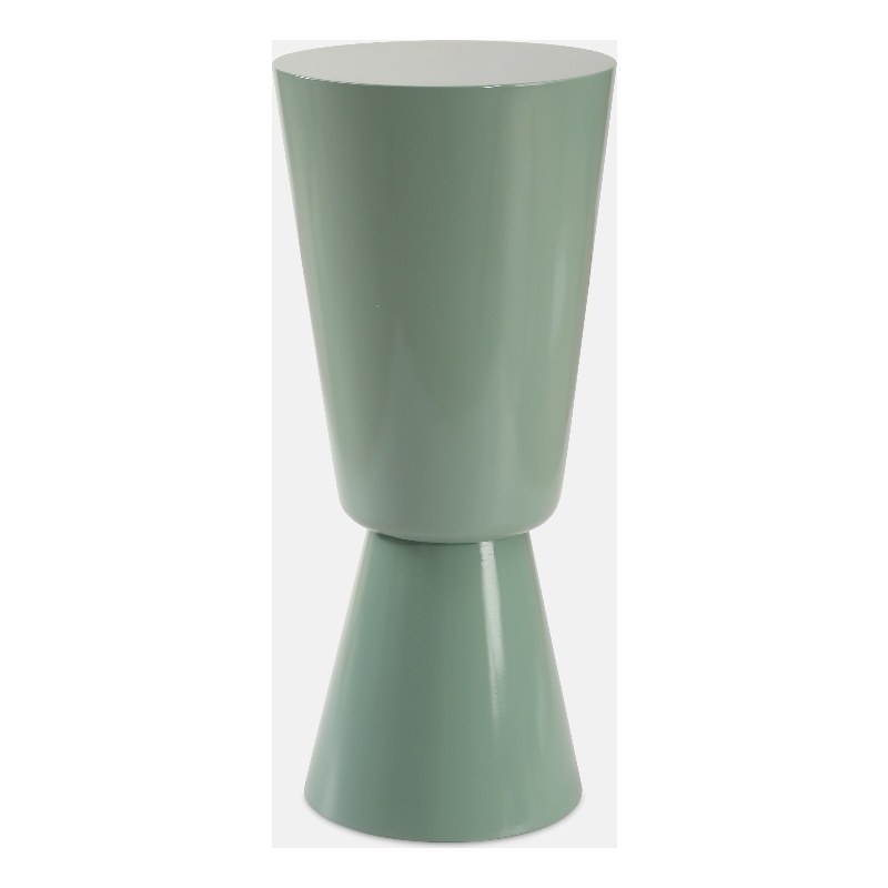 Uttermost Sabetha High Gloss Drink Table in Blue