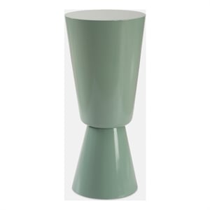 Uttermost Sabetha High Gloss Drink Table in Blue