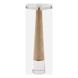 Uttermost Niari Travertine Drink Table in Brown