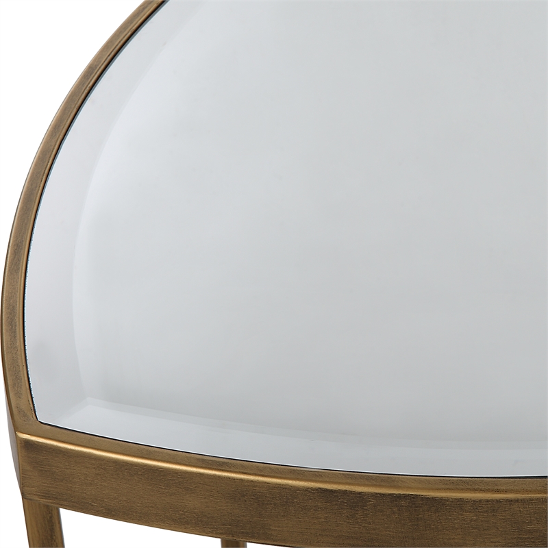 Uttermost Vista Gold Nesting Tables (Set of 2)