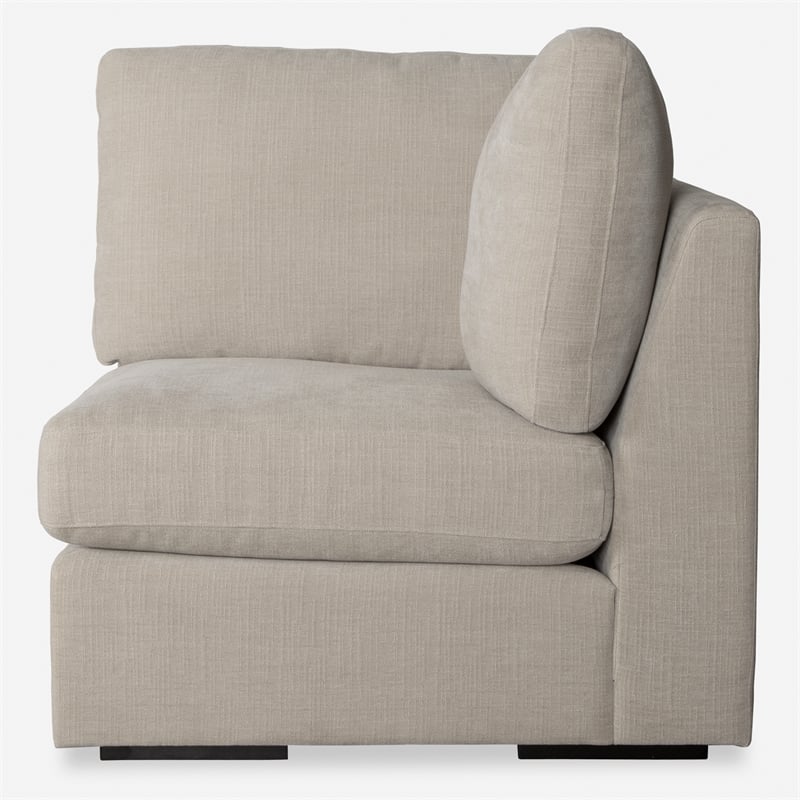 Uttermost Refuge Sand Corner Sofa