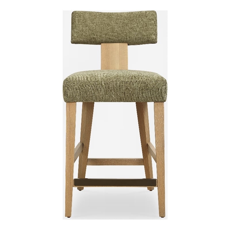 Uttermost Elysian Moss Counter Stool in Green