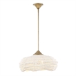 Uttermost Biddeford 5 Light White Beaded Pendant
