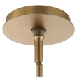 Uttermost Cresson 4 Light Drum Pendant in White