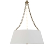 Uttermost Andalucia 4 Light Drum Pendant in White