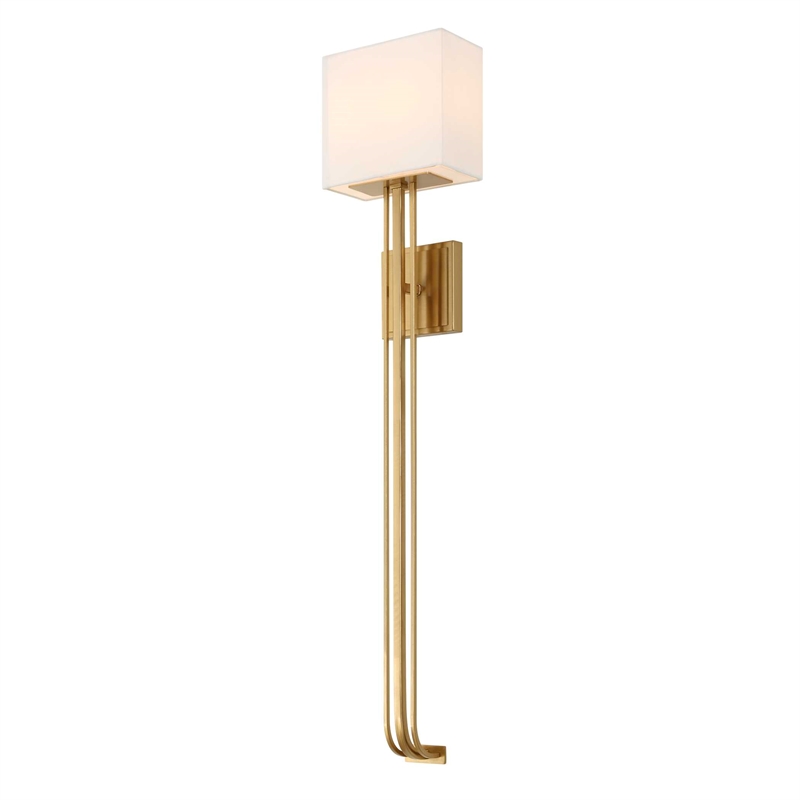 Uttermost Trenton 2 Light Brass Sconce