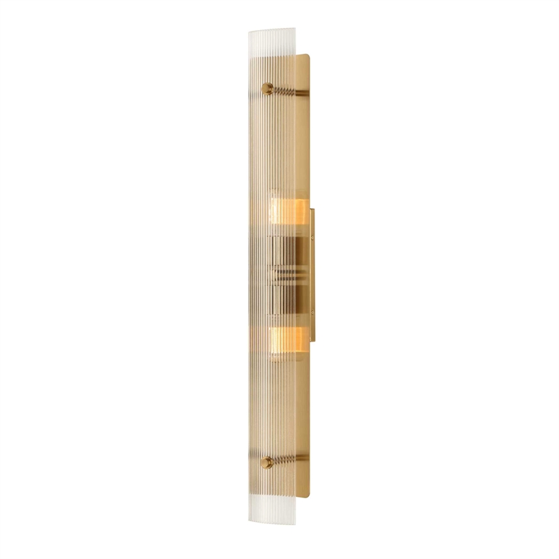 Uttermost Elmhurst 2 Light Vanity Sconce in Brass