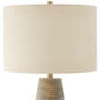Uttermost Mosier Table Lamp in Rustic Beige/Brown
