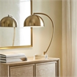 Uttermost Romani Brass Desk Lamp in Antique Brass