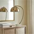 Uttermost Romani Brass Desk Lamp in Antique Brass