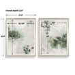 Uttermost Heat Of The Moment Hand Painted Canvas in Wite