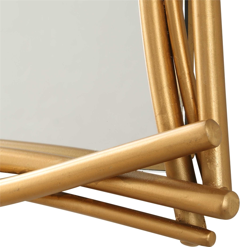 Uttermost Curved Branches Gold Mirror