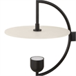 Uttermost Kyoto 4 Light Linear LED Chandelier in Black
