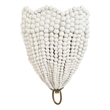 Uttermost Biddeford 1 Light White Beaded Sconce
