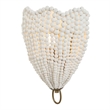 Uttermost Biddeford 1 Light White Beaded Sconce