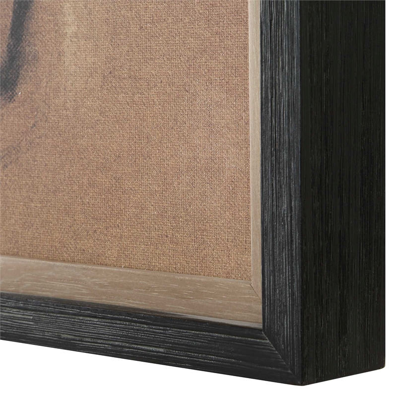 Uttermost Rush & Dash Framed Prints in Brown (Set of 2)