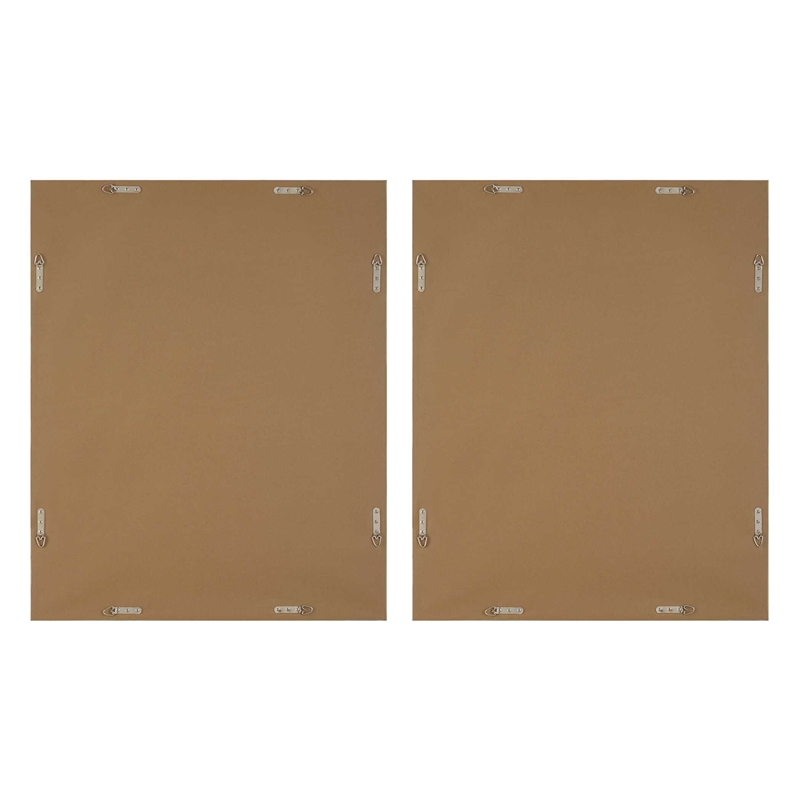 Uttermost Rush & Dash Framed Prints in Brown (Set of 2)