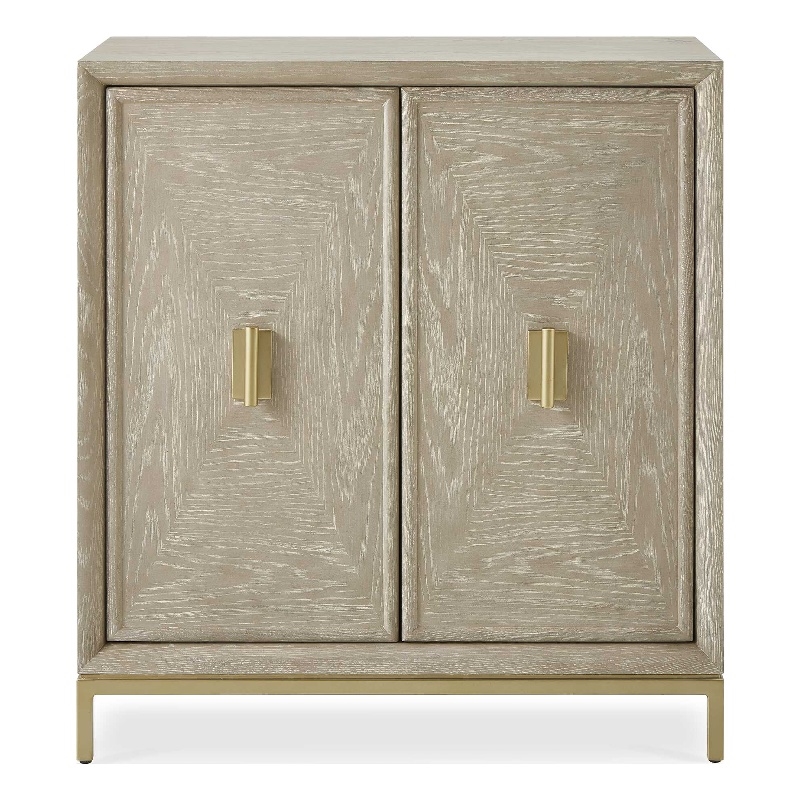 Uttermost Alessia Washed 2 Door Cabinet in Oak