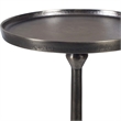 Uttermost Aluminum and Iron Accent Table in Bronze