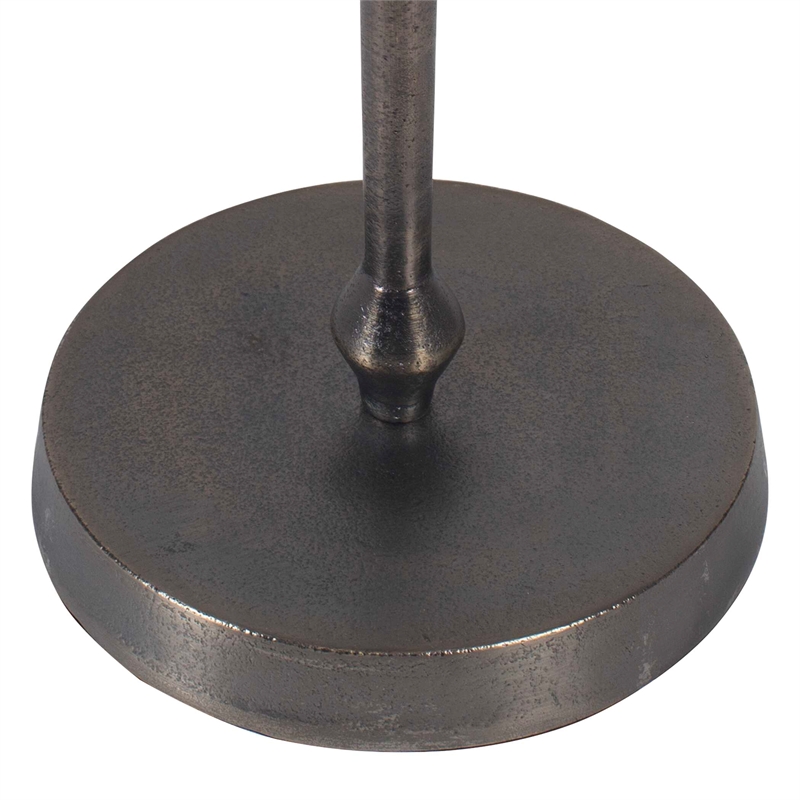 Uttermost Aluminum and Iron Accent Table in Bronze