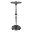 Uttermost Aluminum and Iron Accent Table in Bronze