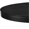Uttermost Aluminum and Iron Accent Table in Black