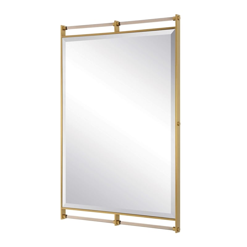 Uttermost Ripoll Antique Mirror in Brass