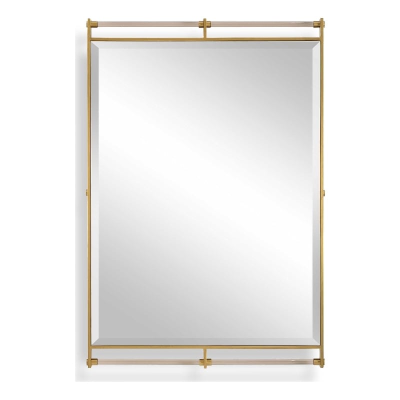 Uttermost Ripoll Antique Mirror in Brass