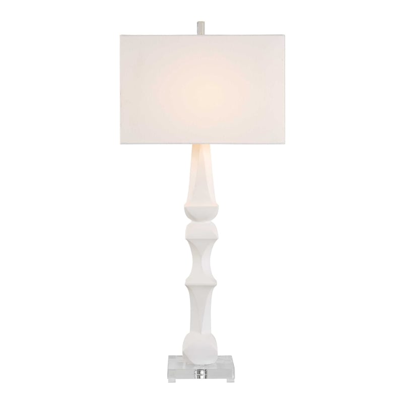 Uttermost Mayme Table Lamp in White