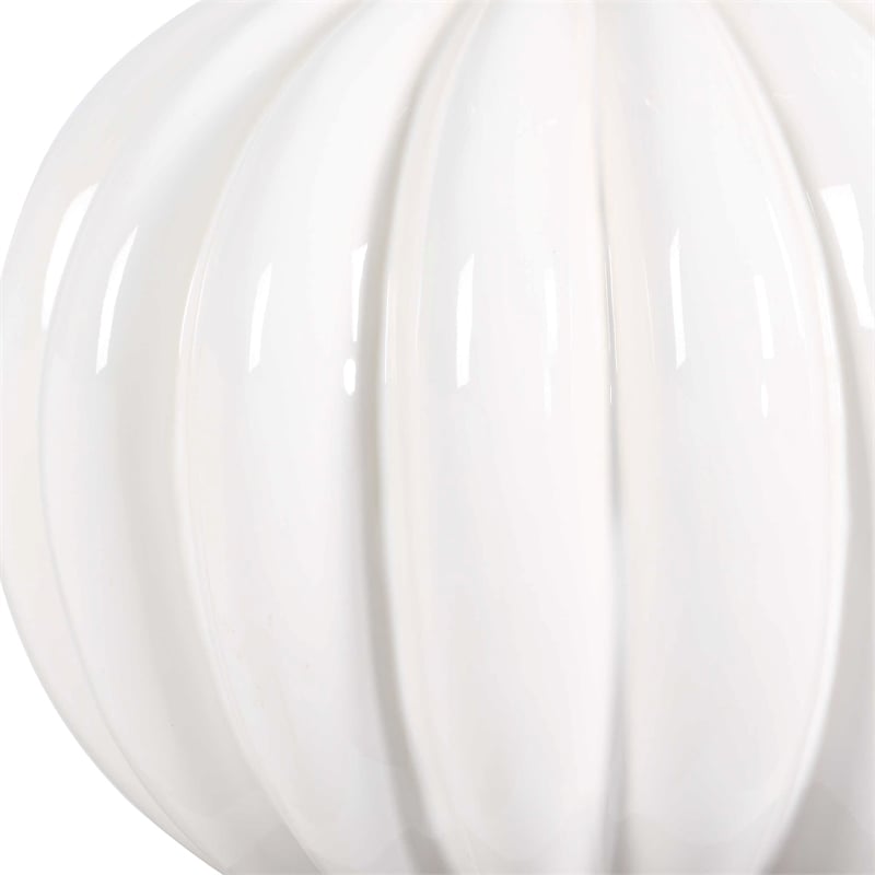 Uttermost Irena Sphere Table Lamp in White