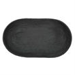 Uttermost Ember Weave Indoor-Outdoor Oblong Bowl in Black