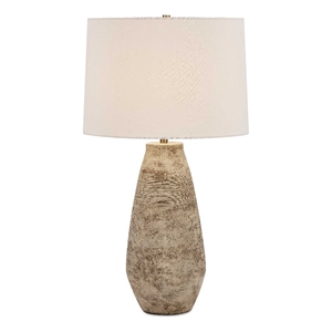 Uttermost Dunford Aged Table Lamp in Brown