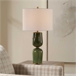 Uttermost Meyer Table Lamp in Green