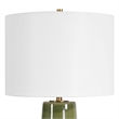 Uttermost Meyer Table Lamp in Green