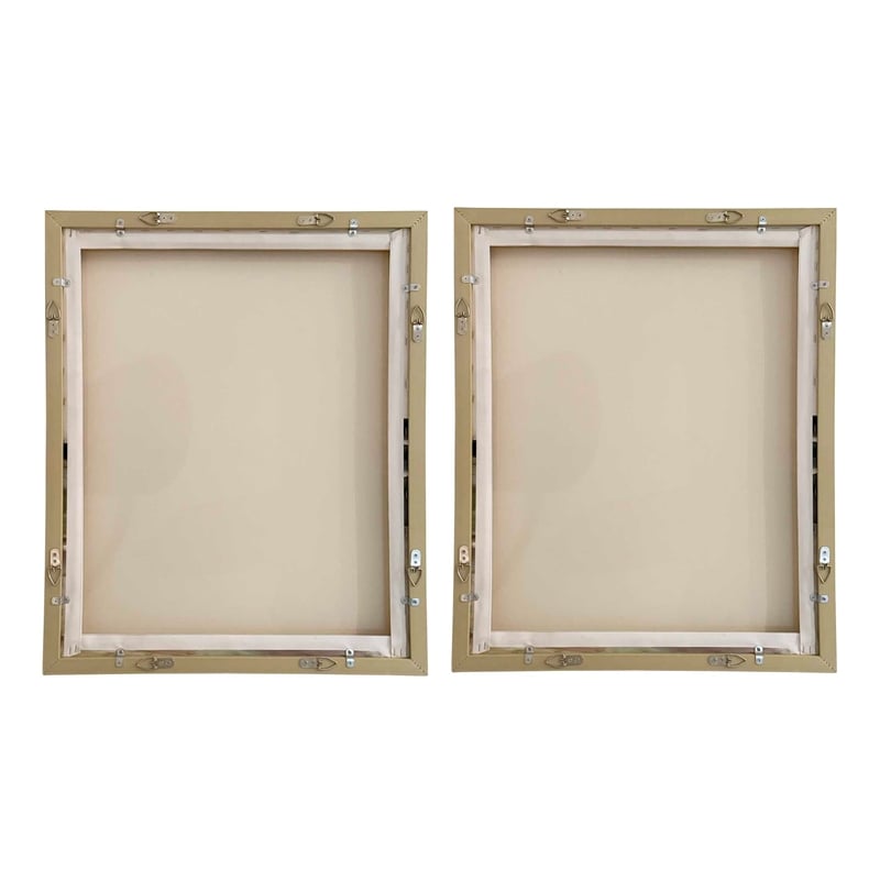 Uttermost Just Peaking Framed Abstract Prints in Multi-Color (Set of 2)