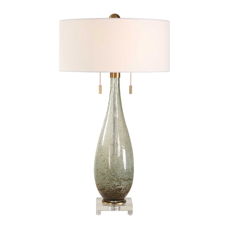 Uttermost Cardoni Table Lamp in Green