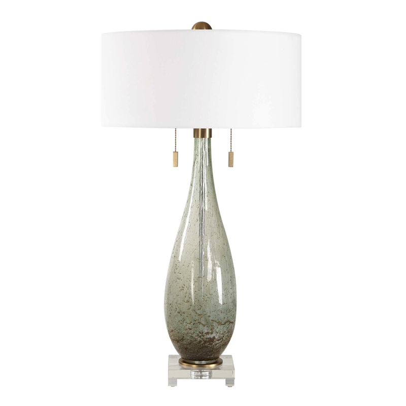 Uttermost Cardoni Table Lamp in Green