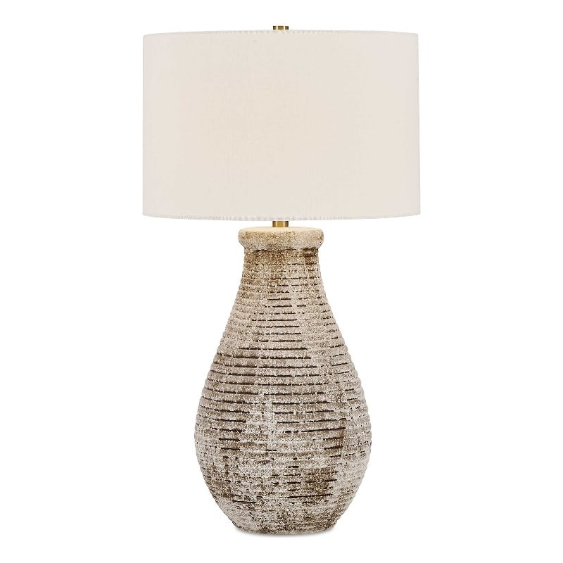 Uttermost Dorothea Textured Table Lamp in Brown