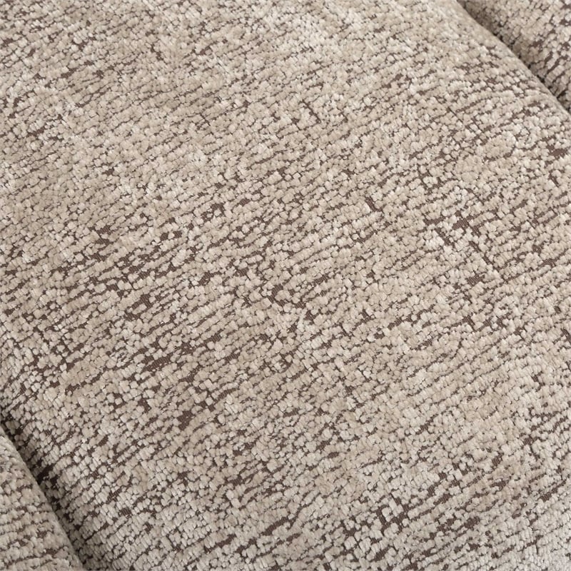 Uttermost Modella Upholstered Chenille Sofa in Brown