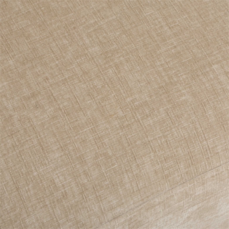 Uttermost Harbor Crosshatched Polyester Velvet Dining Chair in Flax