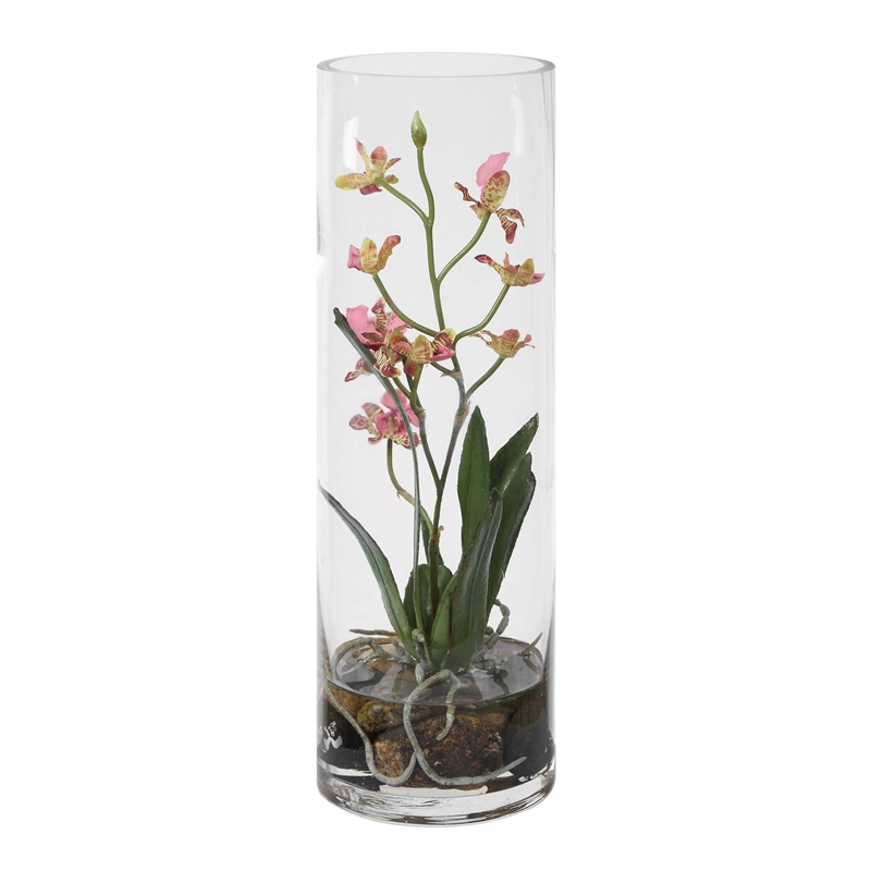 Uttermost Mariposa Orchid in Pink