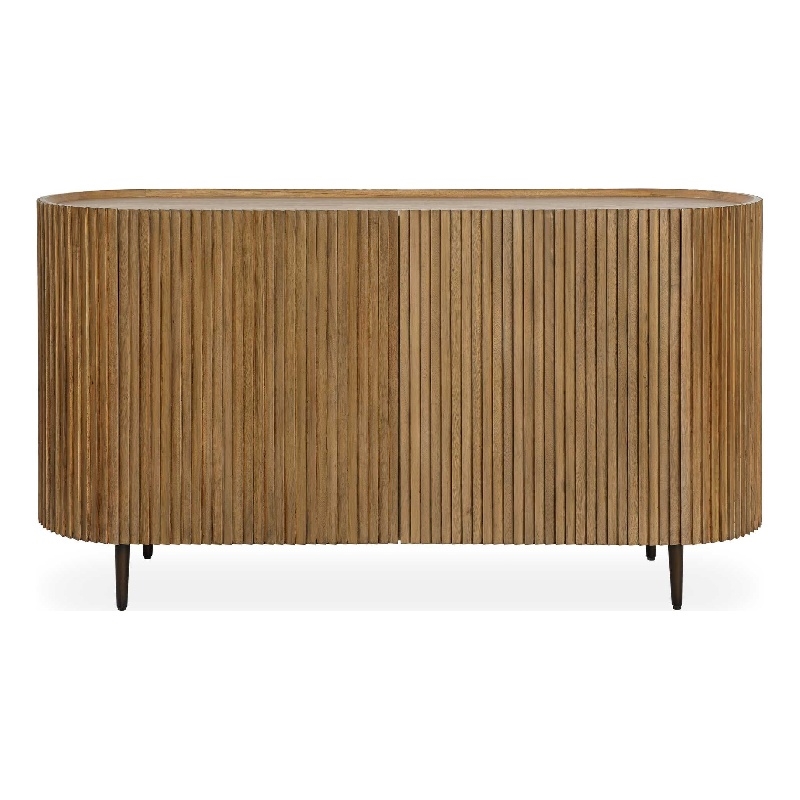 Uttermost Reese Pleated 2-Door Cabinet in Woodtone