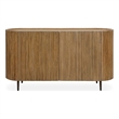 Uttermost Reese Pleated 2-Door Cabinet in Woodtone